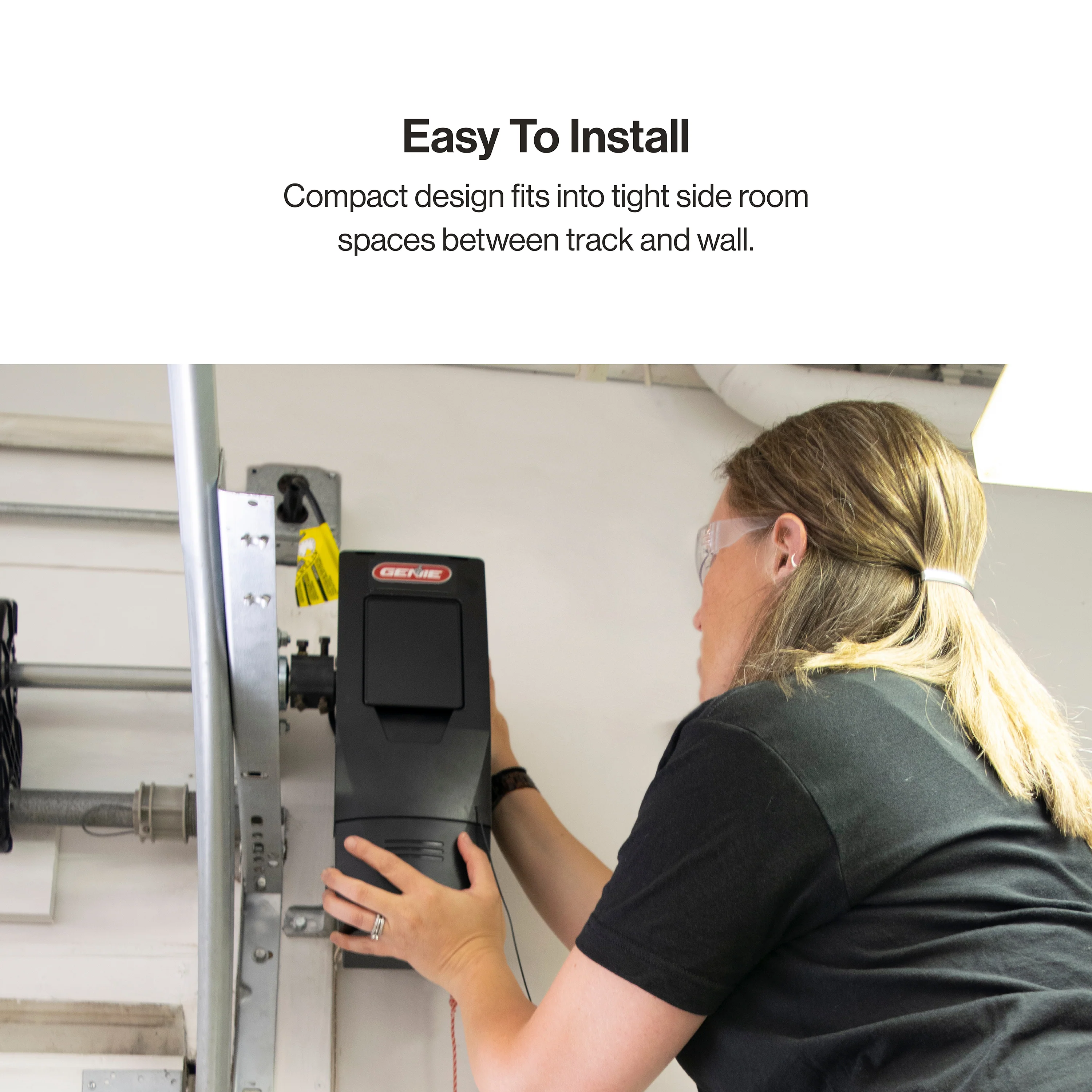 6072H-B Wall Mount Garage Door Opener With Battery Backup - Image 8