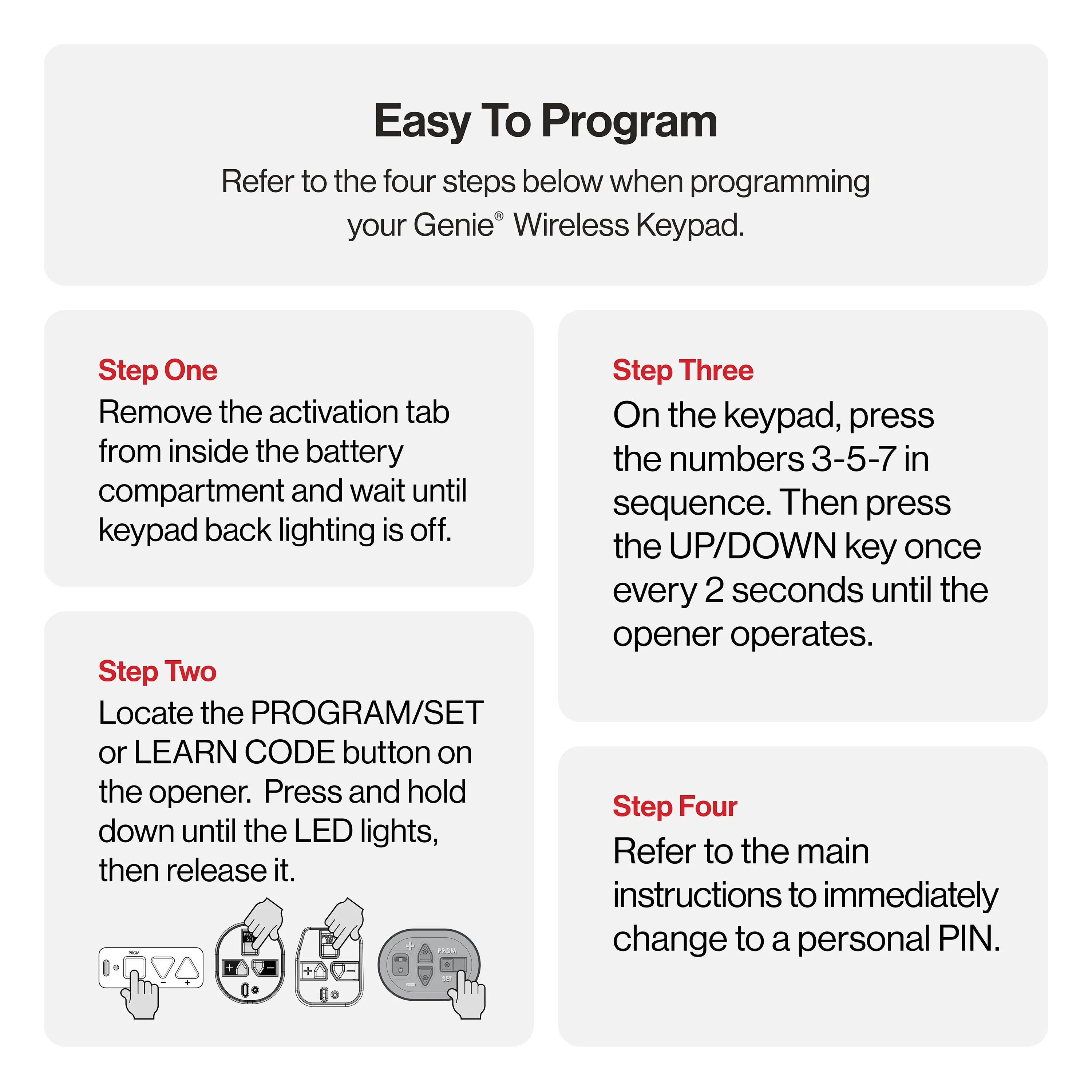 Wireless Keyless Entry Keypad GK-R - Image 5